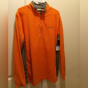 Columbia Orange and Gray Lightweight Jacket